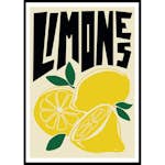 Poster Gallerix Lemons Vintage Retro