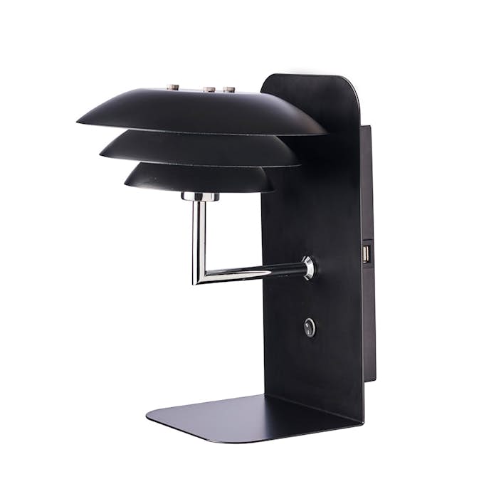 Vägglampa Dyberg Larsen DL20 med USB-Laddning