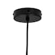 Taklampa Dyberg Larsen Princess Pendel Opal/Svart