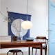 Taklampa Dyberg Larsen Princess Pendel Opal/Mässing
