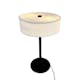 Bordslampa Dyberg Larsen Calix med Tygskärm