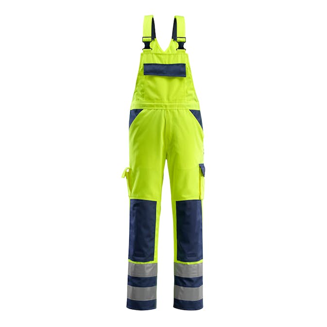 Hängselbyxor med knäfickor Mascot Safe 07169-470