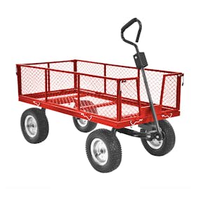 Traktorvagn HECHT till Åkgräsklippare/Trädgårdstraktor