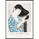 Poster Gallerix Woman Combing Her Hair By Goyō Hashiguchi