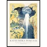 Poster Gallerix The Amida Falls In The Far Reaches Of The Kisokaidō Road By Katsushika Hokusai