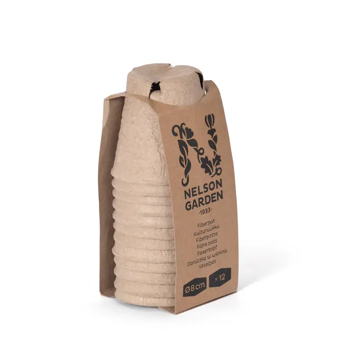 Kruka Nelson Garden Fiber HD Ø8cm 12-Pack