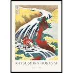 Poster Gallerix Yoshitsune Falls By Katsushika Hokusai