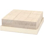Träklossar Creativ Company Stl 4X4X4 cm 9 St/1 Förp