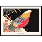 Poster Gallerix Golden Pheasant In The Snow By Ito Jakuchu