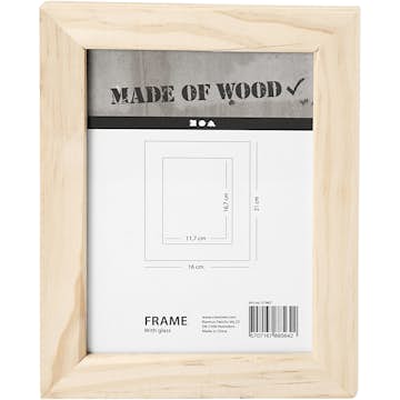 Ram Creativ Company med Glas, Stl 21x16 cm 1 St