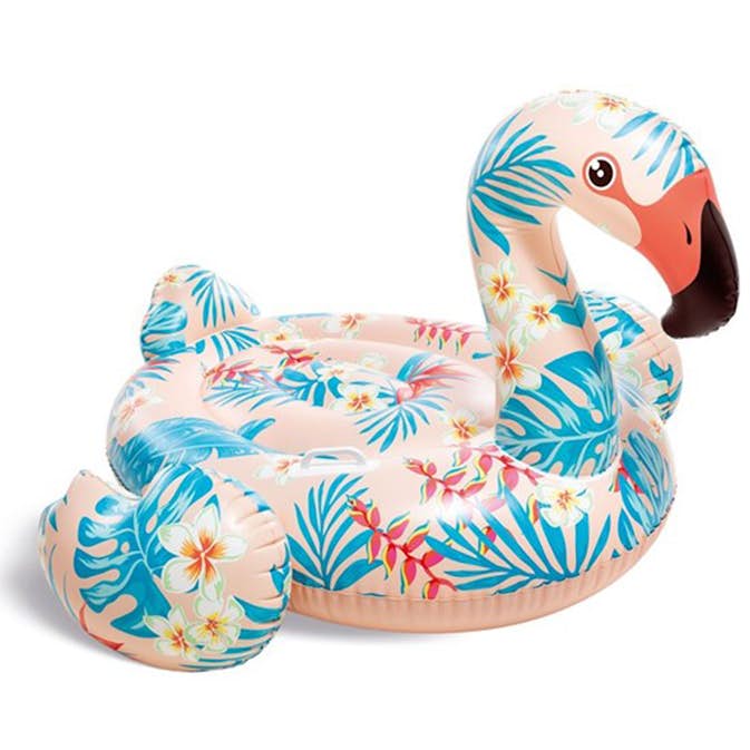 Flytleksak Tropical Flamingo Ride-On