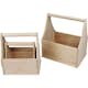 Flaskhållare Creativ Company Stl 24x17,5x28 cm 3 st/1 Set