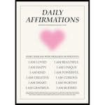 Poster Gallerix Daily Affirmations