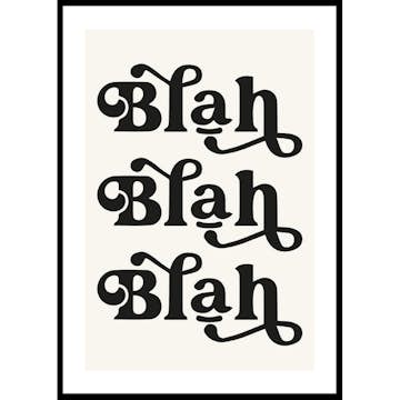 Poster Gallerix Blah Blah Blah