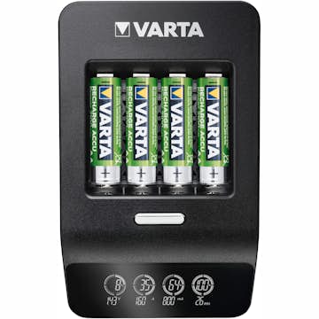 Batterikit VARTA LCD Ultra Fast Charger AA/AAA