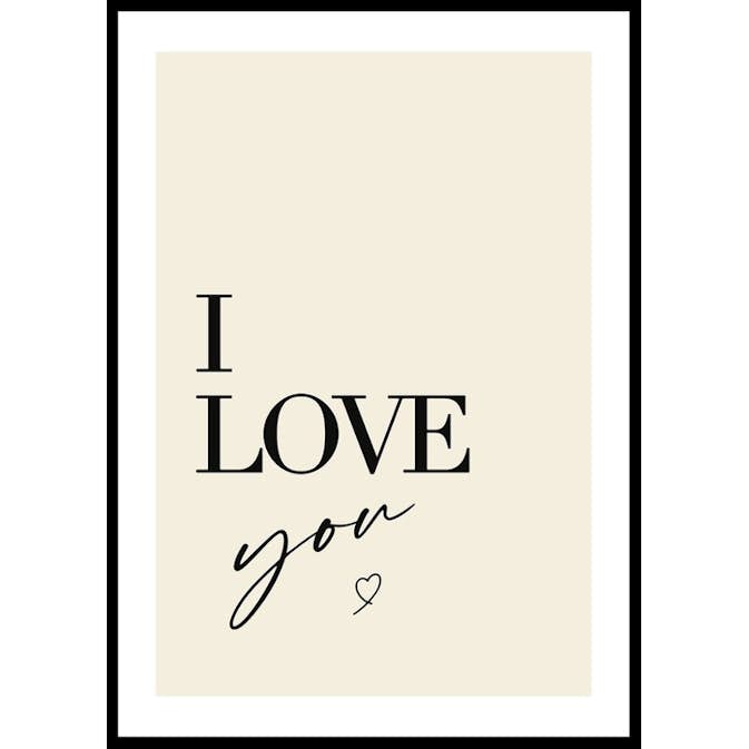 Poster Gallerix I Love You