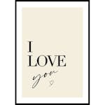 Poster Gallerix I Love You