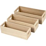 Depotlåda Creativ Company 3 st/1 Set