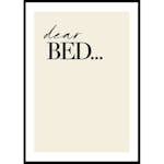 Poster Gallerix Dear Bed