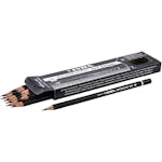 Blyertspennor Creativ Company Art Design 6,9 mm Hårdhet 4B Kärna 18 mm 12 st/1 Förp