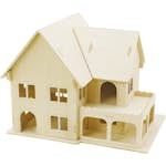3D-Pussel Creativ Company Hus med Veranda Stl 22,5x16x17,5 1 St