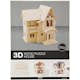 3D-Pussel Creativ Company Hus med Altan Stl 15,8x17,5x19,5 1 St