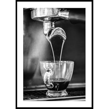 Poster Gallerix Espresso Coffee Pouring