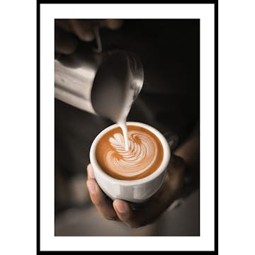 Poster Gallerix Caffe Latte Coffee No2
