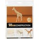 Konstruktionsfigur Creativ Company 3D Giraff Stl 20x4,2x25 cm 1 st