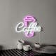 Väggdekoration Star Trading Plexy Coffee LED
