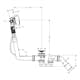 Avloppsset Hansgrohe Exafill S
