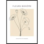 Poster Gallerix Fleurs Boheme