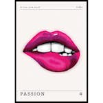 Poster Gallerix Passion Pink Lips