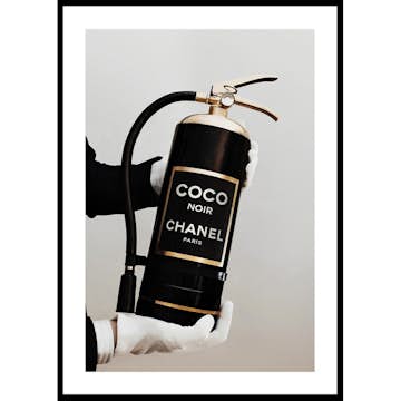 Poster Gallerix Coco Chanel Fire Extinguisher