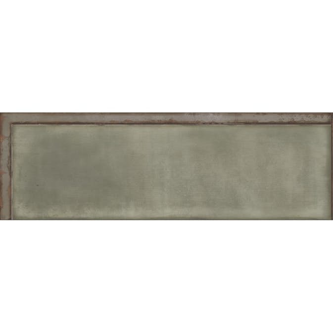 Kakel Konradssons Diesel Industri Glass Grön Blank 20x60 cm