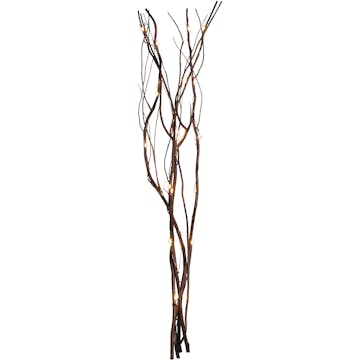Dekorationskvist Star Trading Willow Dew Drop 24 LED