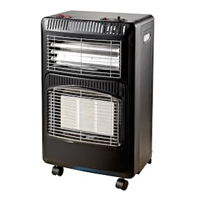 Gasolkamin Home it Portabel med Inbyggd Värmefläkt & Elektronisk Tändning