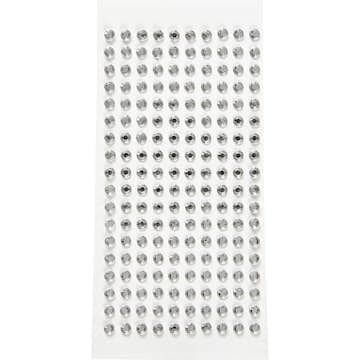Rhinestones Creativ Company 5 mm Silver 144 St/1 Förp