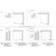 Duschhörn Contura Shower Space SBNK Bockad