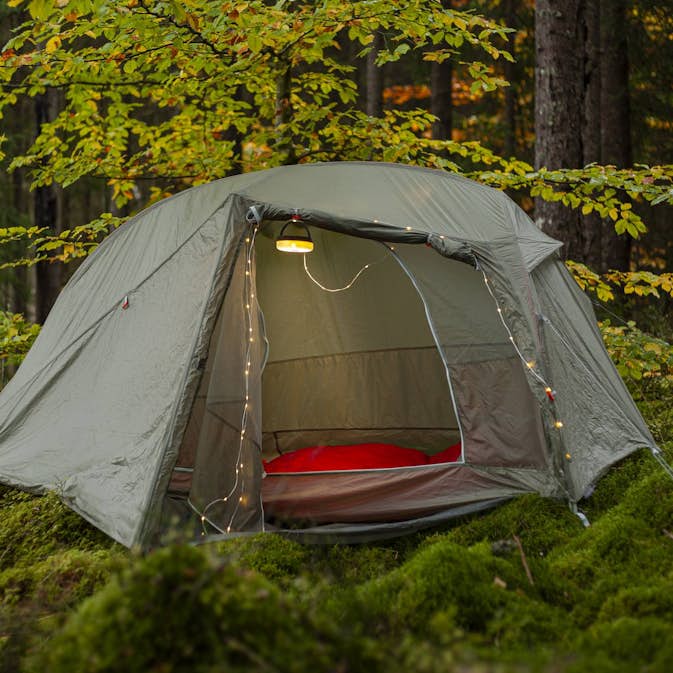 Ljusslinga Star Trading Rondo Uppladdningsbar Slinga på Rulle 100 Ljus