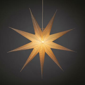 Adventsstjärna Gnosjö Konstsmide 9-uddig 115 cm