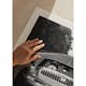 Poster Gallerix Porsche 911 Carrera 4s Rear B&W
