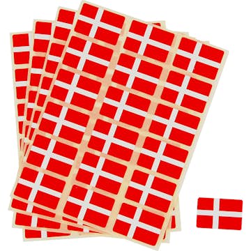 Flaggor Creativ Company Stl 15x22 mm 72 st/1 Förp