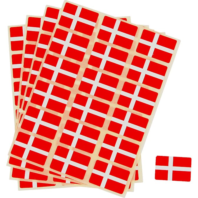 Flaggor Creativ Company Stl 15x22 mm 72 st/1 Förp