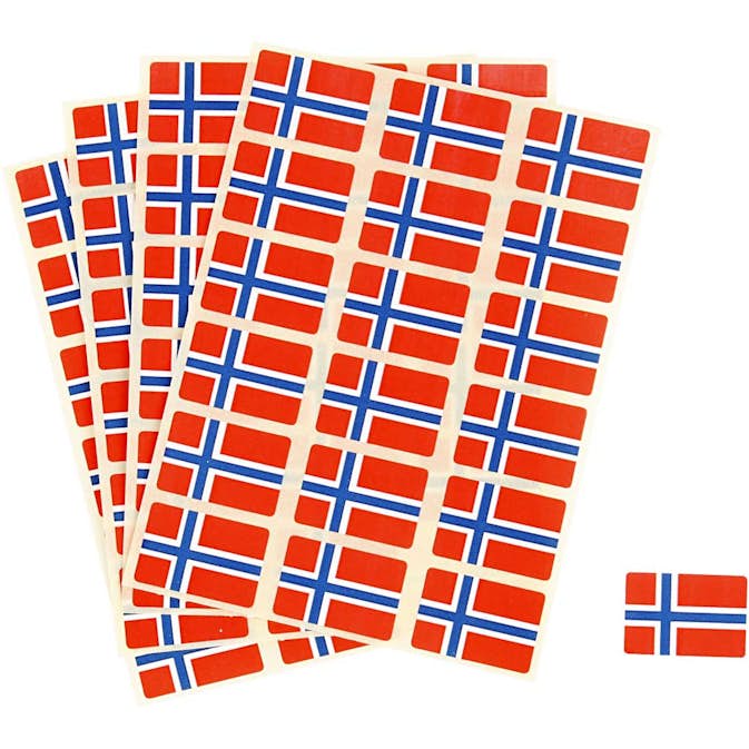 Flaggor Creativ Company Stl 15x22 mm 72 st/1 Förp