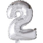 Folieballong Creativ Company Silver 41 cm 1 st