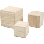 Klossar Creativ Company Stl 5+6+8 cm 3 st/1 Förp