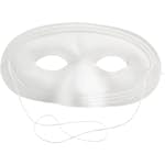 Halvmasker Creativ Company Vit 10x17,5 cm 1 St