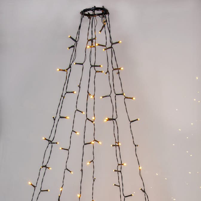 Julgransbelysning Star Trading Golden Varmvit 360L