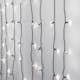 Ljusgardin Star Trading Crispy Ice White 120L